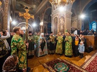 В столице верующие УПЦ отметили 120-летие преставления преподобного Ионы Киевского